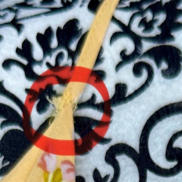 NWT Lulus Orange Floral Print Halter Maxi Dress Size M - Picture 11 of 11